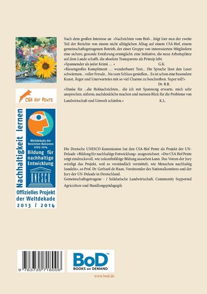 Produktbild: Nachrichten vom Hof II - Das Abenteuer Landleben im Jahreskreis