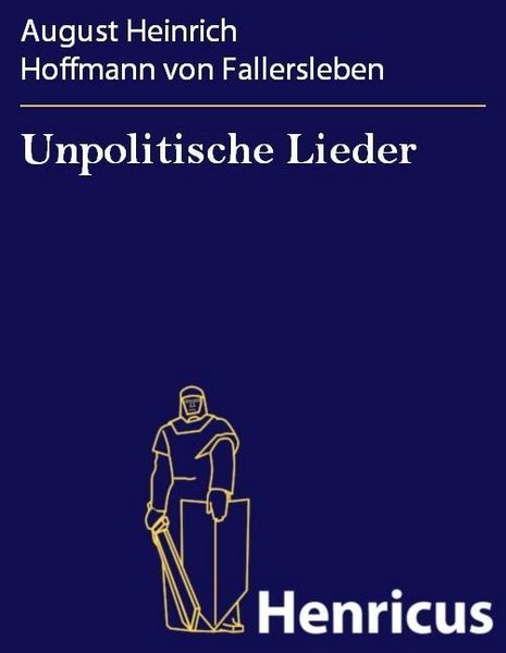 Produktbild: Unpolitische Lieder