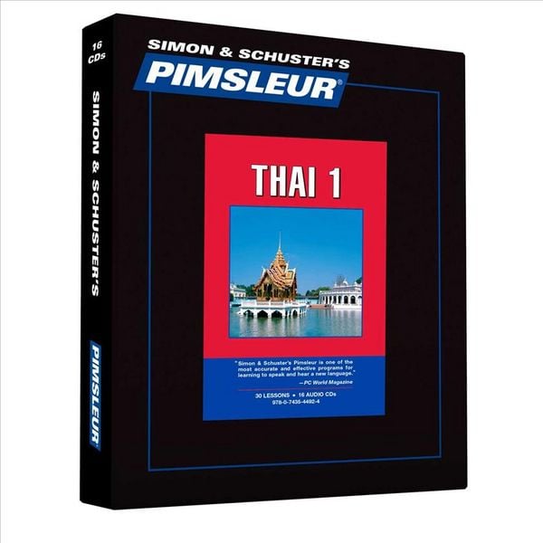 Produktbild: Pimsleur Thai Level 1 Cd L 16d