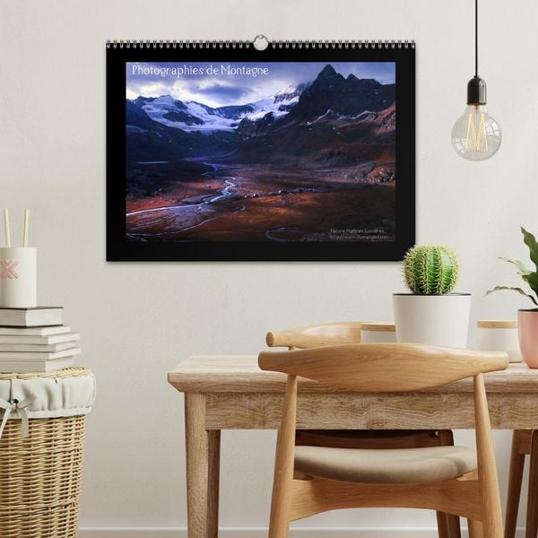 Produktbild: Photographies de Montagne (Calendrier mural 2026 DIN A3 vertical), CALVENDO calendrier mensuel