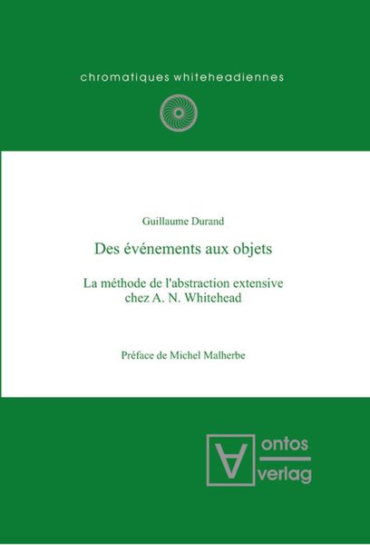 Produktbild: Des &eacute;v&eacute;nements aux objets