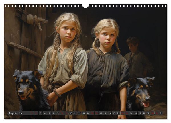Produktbild: Das Leben damals im Norden (Wandkalender 2026 DIN A3 quer), CALVENDO Monatskalender