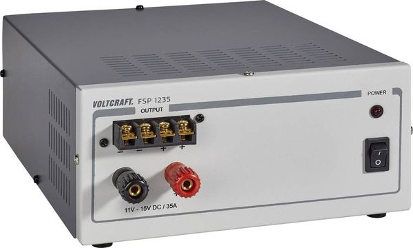 Produktbild: VOLTCRAFT FSP 1235 Labornetzger&auml;t, Festspannung 11 - 15 V/DC 35 A 525 W Anzahl Ausg&auml;nge 1 x