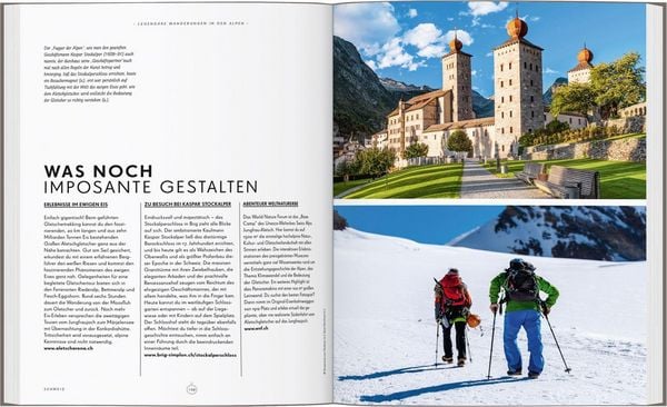 Produktbild: LONELY PLANET Bildband Legend&auml;re Wanderungen in den Alpen