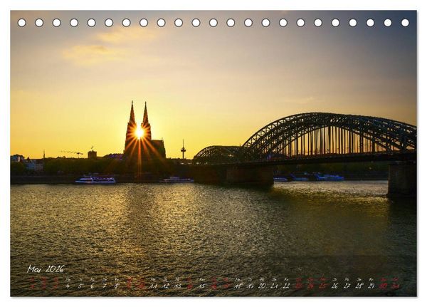 Produktbild: Romantisches NRW (Tischkalender 2026 DIN A5 quer), CALVENDO Monatskalender