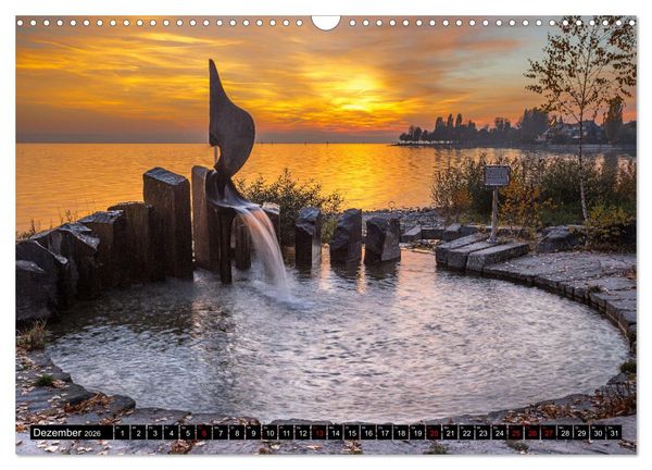 Produktbild: Herbst rund um den Bodensee (Wandkalender 2026 DIN A3 quer), CALVENDO Monatskalender