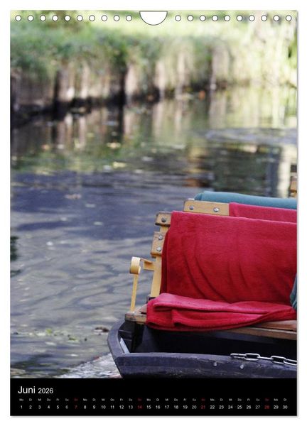 Produktbild: Wunderbarer Spreewald (Wandkalender 2026 DIN A4 hoch), CALVENDO Monatskalender
