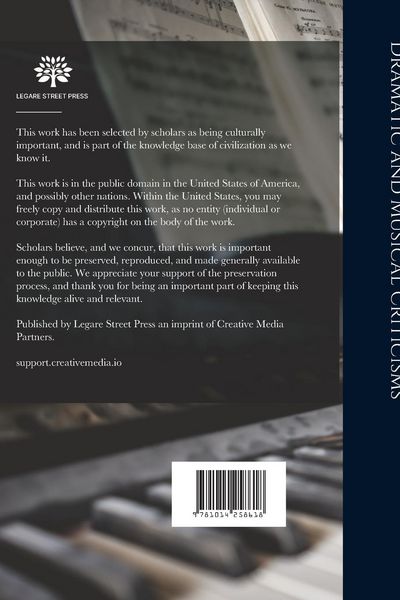 Produktbild: Dramatic and Musical Criticisms; 1927-1928 v.44