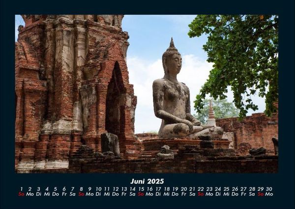 Produktbild: Tempel 2025 Fotokalender DIN A4