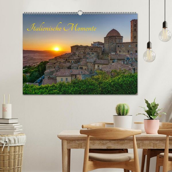 Produktbild: Italienische Momente (Wandkalender 2026 DIN A2 quer), CALVENDO Monatskalender