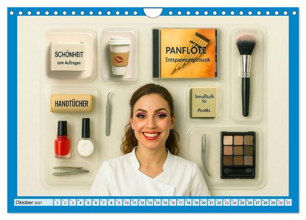 Produktbild: Einmal Traumjob bitte - zum Mitnehmen (Wandkalender 2027 DIN A4 quer), CALVENDO Monatskalender