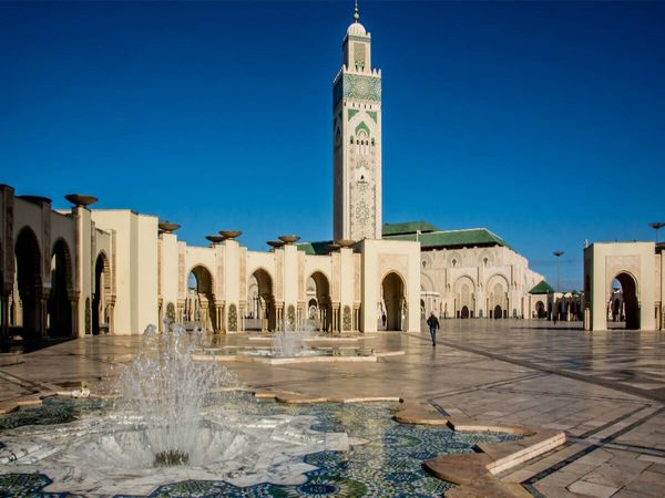Produktbild: CALVENDO Puzzle Hassan II. Moschee, Casablanca | 1000 Teile Lege-Gr&ouml;&szlig;e 64x48cm Foto-Puzzle f&uuml;r gl&uuml;ckliche Stunden