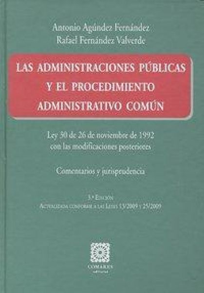 Produktbild: Las administraciones p&uacute;blicas y el procedimiento administrativo com&uacute;n