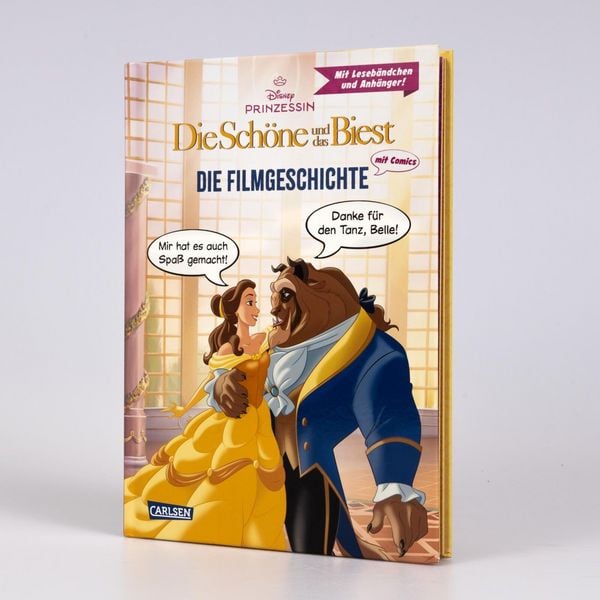 Produktbild: Disney: Die Sch&ouml;ne und das Biest - Die Filmgeschichte mit Comics