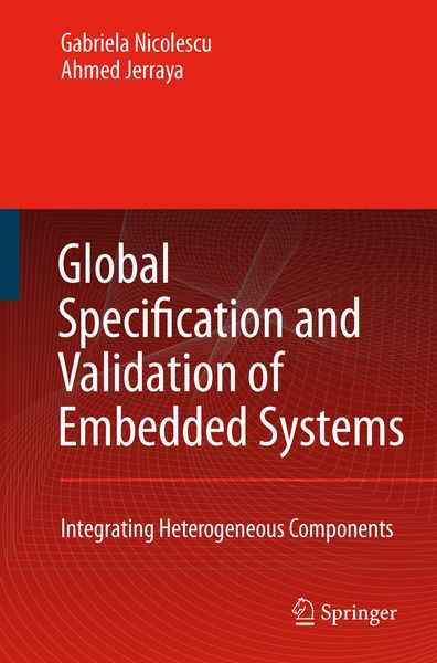 Produktbild: Global Specification and Validation of Embedded Systems