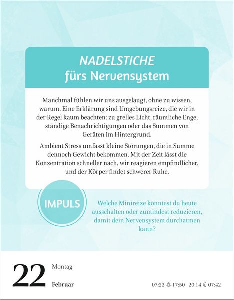 Produktbild: Der Psychologie-Kalender Tagesabrei&szlig;kalender 2027 - Endlich wissen, wie wir ticken