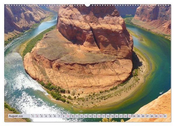 Produktbild: Der S&uuml;dwesten der USA. Freiheit und Weite (hochwertiger Premium Wandkalender 2026 DIN A2 quer), Kunstdruck in Hochglanz