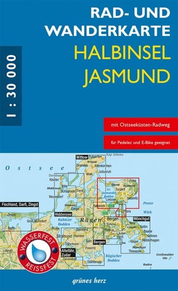 Produktbild: Rad- und Wanderkarte Halbinsel Jasmund