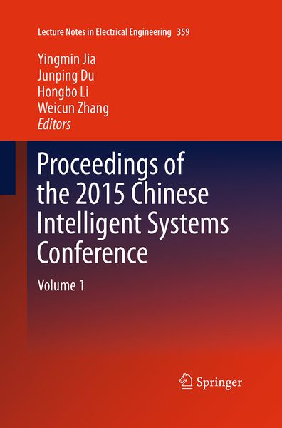 Produktbild: Proceedings of the 2015 Chinese Intelligent Systems Conference