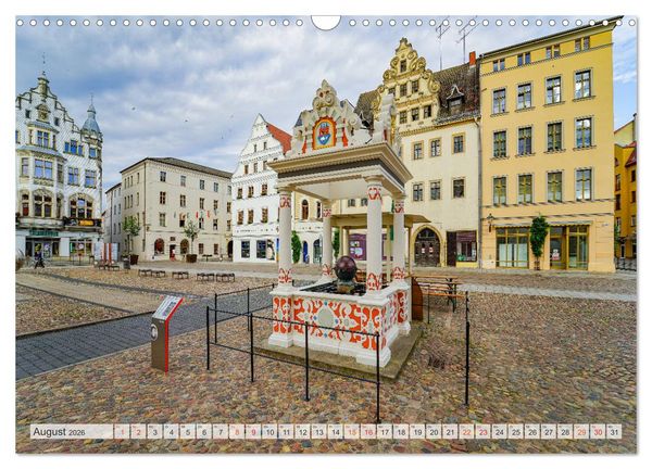 Produktbild: Lutherstadt Wittenberg Impressionen (Wandkalender 2026 DIN A3 quer), CALVENDO Monatskalender