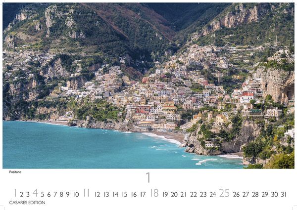 Produktbild: Golf von Neapel Kalender 2026 – Wandkalender | Fotokalender Italien 24x35 cm -. mit Capri, Ischia & Amalfi Küste