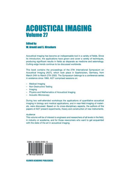 Produktbild: Acoustical Imaging