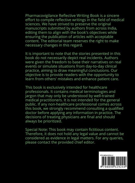 Produktbild: Pharmacovigilance Reflective Writing Book