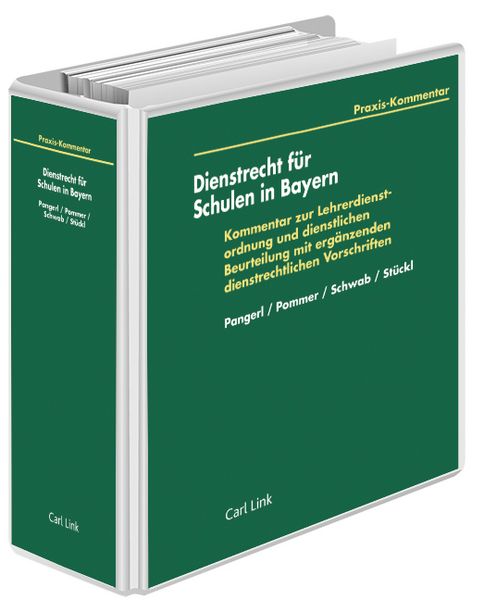 Produktbild: Dienstrecht f&uuml;r Schulen in Bayern
