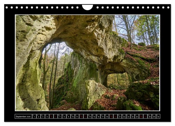 Produktbild: Wunderwelt Fr&auml;nkische Schweiz (Wandkalender 2026 DIN A4 quer), CALVENDO Monatskalender