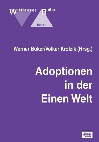 Produktbild: Adoptionen in der Einen Welt