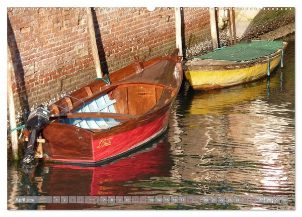 Produktbild: VENEDIG - Perle der Lagune (hochwertiger Premium Wandkalender 2026 DIN A2 quer), Kunstdruck in Hochglanz