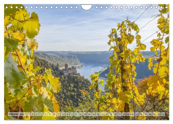 Produktbild: Romantisches Rheintal (Wandkalender 2026 DIN A4 quer), CALVENDO Monatskalender