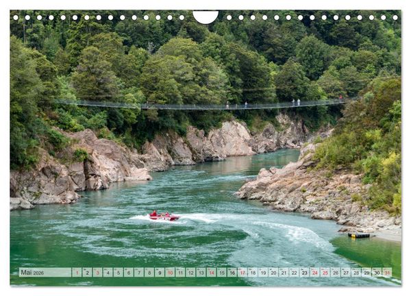 Produktbild: Neuseeland - Wandelnde Landschaften (Wandkalender 2026 DIN A4 quer), CALVENDO Monatskalender
