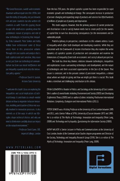 Produktbild: Technology, Society and Inequality