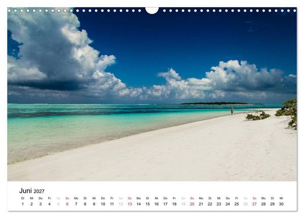 Produktbild: Malediven - Das Paradies im Indischen Ozean I (Wandkalender 2027 DIN A3 quer), CALVENDO Monatskalender