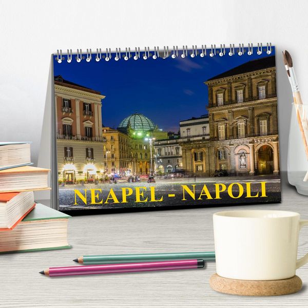 Produktbild: Neapel - Napoli (Tischkalender 2026 DIN A5 quer), CALVENDO Monatskalender