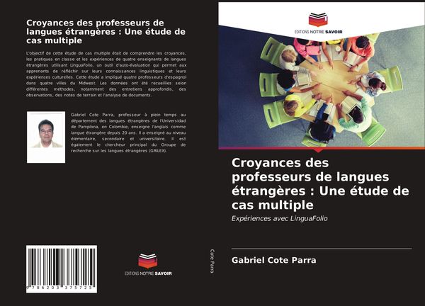Produktbild: Croyances des professeurs de langues &eacute;trang&egrave;res : Une &eacute;tude de cas multiple
