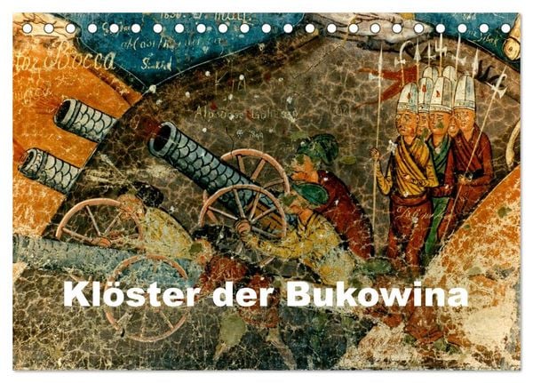 Klöster der Bukowina (Tischkalender 2026 DIN A5 quer), CALVENDO Monatskalender