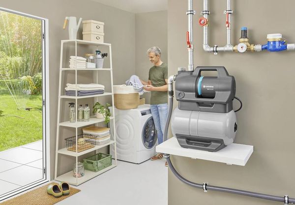 Produktbild: GARDENA 09066-61 3900 Silent Hauswasserwerk 230V 3900 l/h