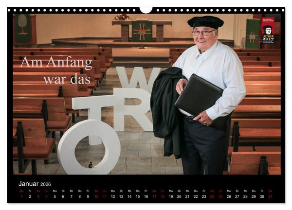Produktbild: Sch&ouml;nheit im Alter - Worte von Martin Luther in Bildern (Wandkalender 2026 DIN A3 quer), CALVENDO Monatskalender
