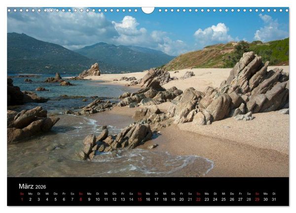Produktbild: Korsika Insel der Sch&ouml;nheit (Wandkalender 2026 DIN A3 quer), CALVENDO Monatskalender