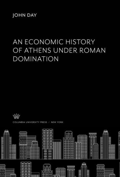 Produktbild: An Economic History of Athens Under Roman Domination