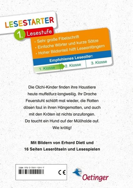 Produktbild: Die Olchis und der Schmuddel-Hund