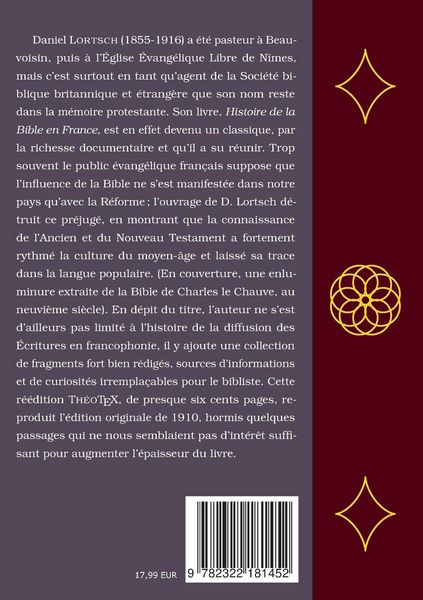 Produktbild: Histoire de la Bible en France