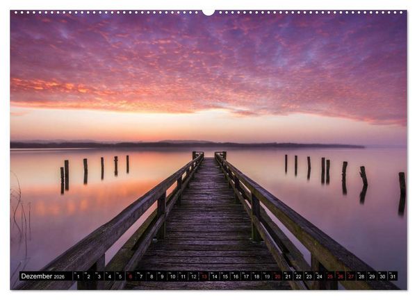Produktbild: Stege zum Tr&auml;umen (Wandkalender 2026 DIN A2 quer), CALVENDO Monatskalender