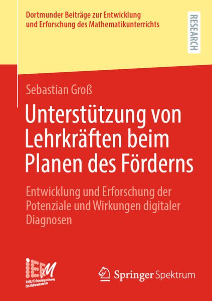 Produktbild: Unterst&uuml;tzung von Lehrkr&auml;ften beim Planen des F&ouml;rderns
