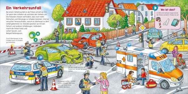 Produktbild: BOOKii&reg; WAS IST WAS Kindergarten Komm mit zur Polizei!