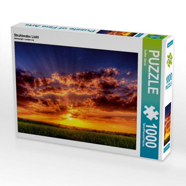 CALVENDO Puzzle Strahlendes Licht | 1000 Teile Lege-Größe 64x48cm Foto-Puzzle für glückliche Stunden