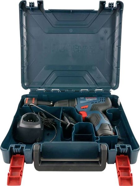 Produktbild: Bosch Professional GSR 120-LI GSR 120-LI Akku-Bohrschrauber 12 V 2.0 Ah Li-Ion inkl. 2. Akku, inkl. Ladeger&auml;t, inkl. Koffer
