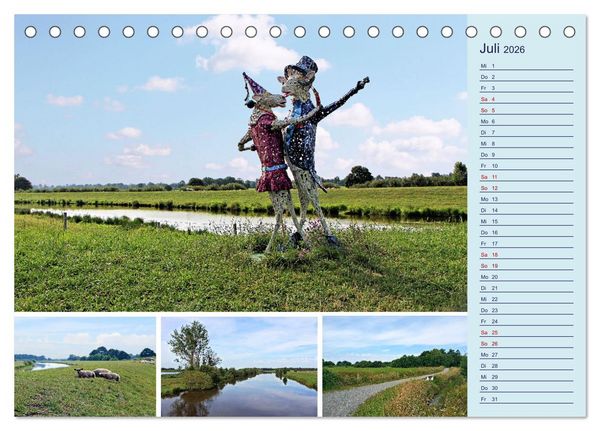 Produktbild: Aper Lieblingsorte (Tischkalender 2026 DIN A5 quer), CALVENDO Monatskalender